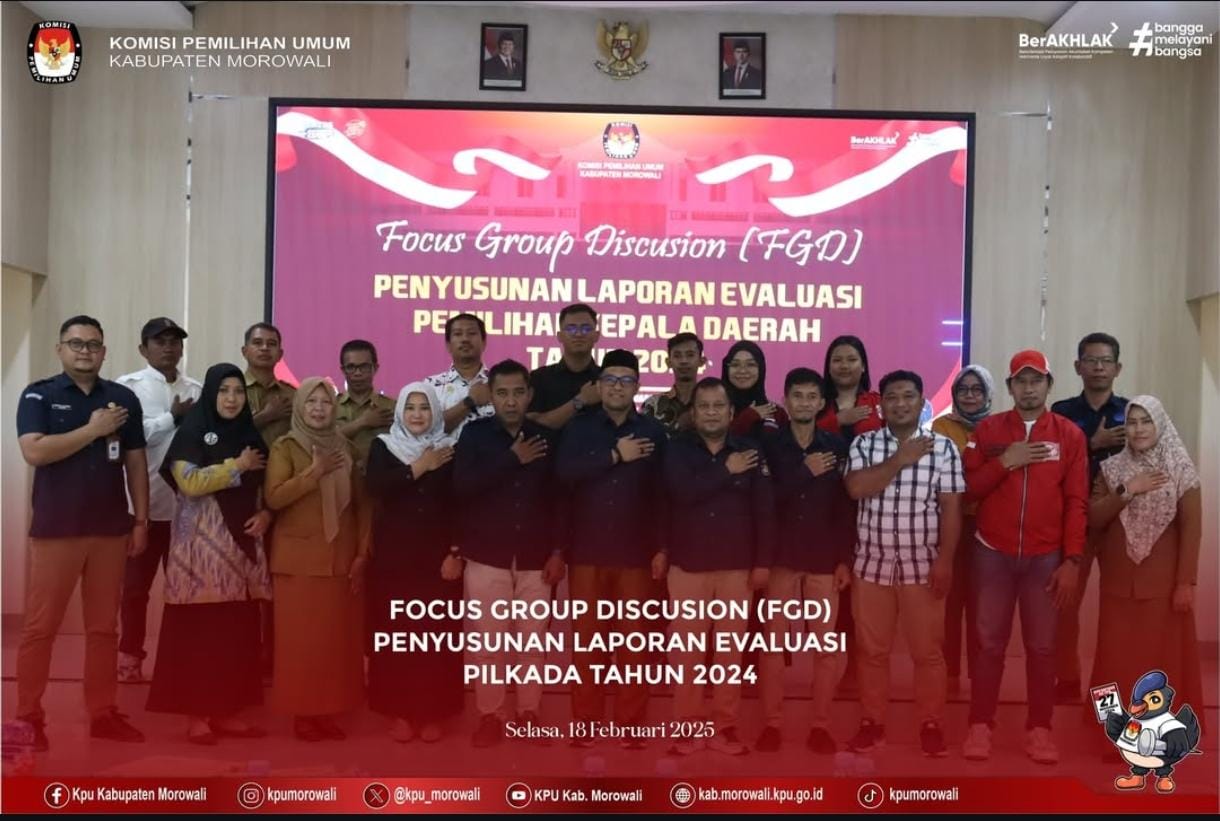 FGD PENYUSUNAN LAPORAN EVALUASI PILKADA 2024